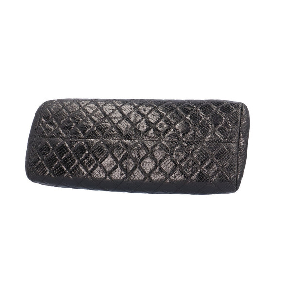 Chanel Python Shoulder Bag Black - Picture 5 of 7